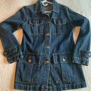 COPY - Military Style Denim Blazer